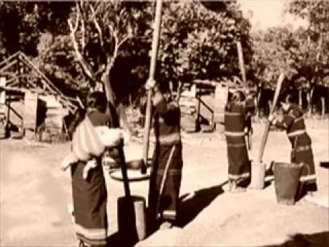 Tiếng chày trên sóc Bom Bo