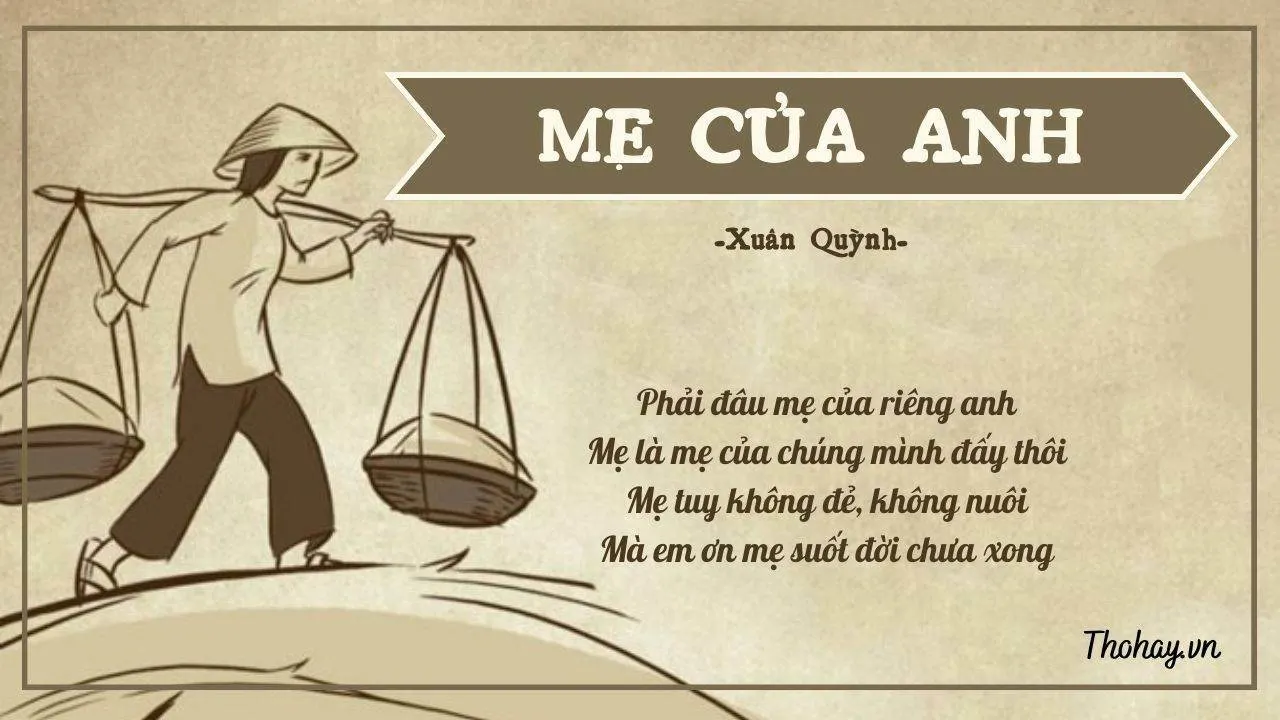 Mẹ của anh