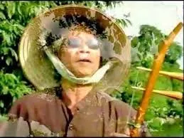 Cô bán sầu riêng