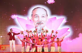 Đài hoa dâng Bác